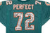 1972 Miami Dolphins Super Bowl Champs Team Signed Wilson Game Jersey Beckett COA
