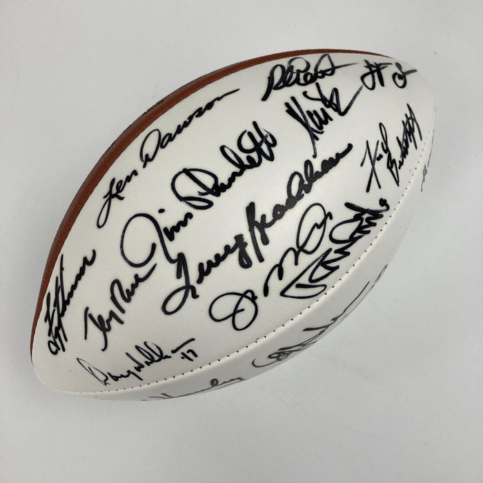 Super Bowl MVP Signed Football 21 Sigs Bart Starr Joe Montana Jerry Rice PSA DNA
