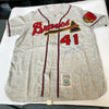 Eddie Mathews Signed Authentic Milwaukee Braves Uniform Jersey & Pants JSA COA