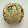 1954 New York Giants & Cleveland Indians World Series Multi Signed Baseball JSA