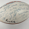 1989 HOF Induction Signed Football 45 Sigs Johnny Unitas Bart Starr Landry JSA