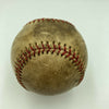 Satchel Paige Single Signed Vintage Game Used Baseball With Beckett COA