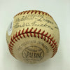 Jackie Robinson 1949 Brooklyn Dodgers NL Champs Team Signed Baseball JSA COA