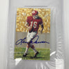 Len Dawson HOF Chiefs Signed Goal Line Art PSA DNA 10 GEM MINT Auto