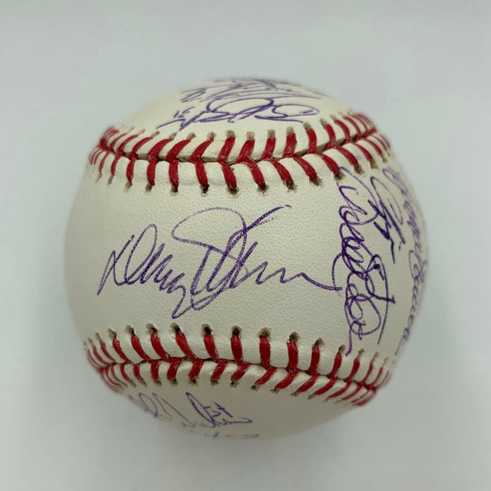 Derek Jeter Chipper Jones 2009 WBC Team USA Team Signed Baseball 26 Sigs JSA COA