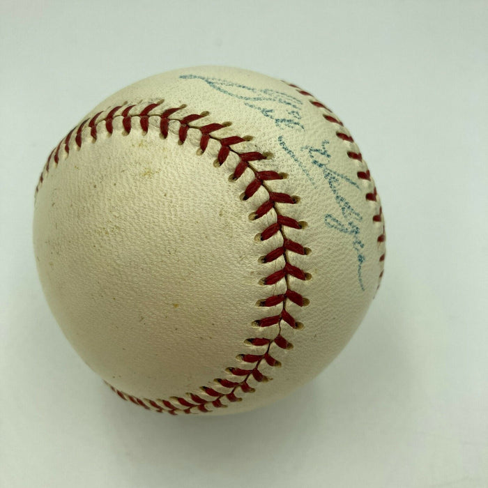 Beautiful Gil Hodges Single Signed Official National League Baseball PSA DNA COA