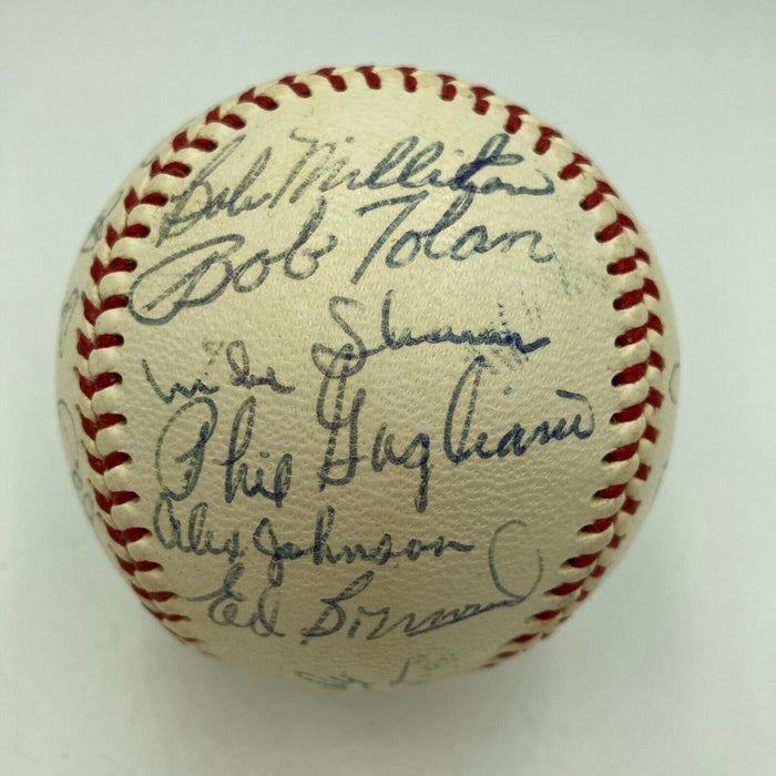 1967 St. Louis Cardinals World Series Champs Team Signed Baseball Beckett COA