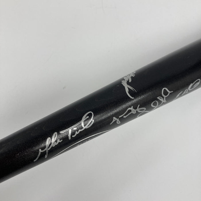 2007 Boston Red Sox World Series Champs Team Signed Baseball Bat Steiner COA