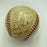 Joe Dimaggio Sandy Koufax 1972 Hall Of Fame Induction Multi Signed Baseball JSA