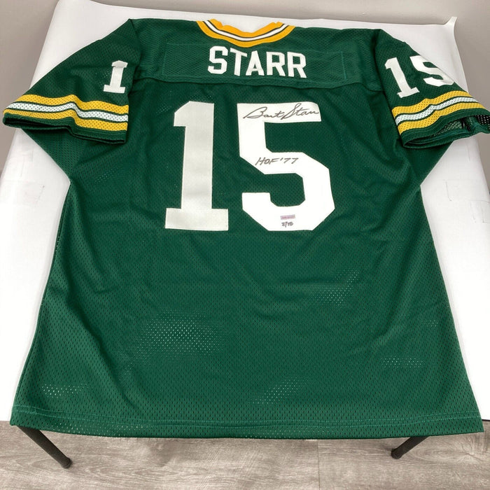 Bart Starr "1956-1971" Signed Green Bay Packers Jersey UDA Upper Deck COA 15/15