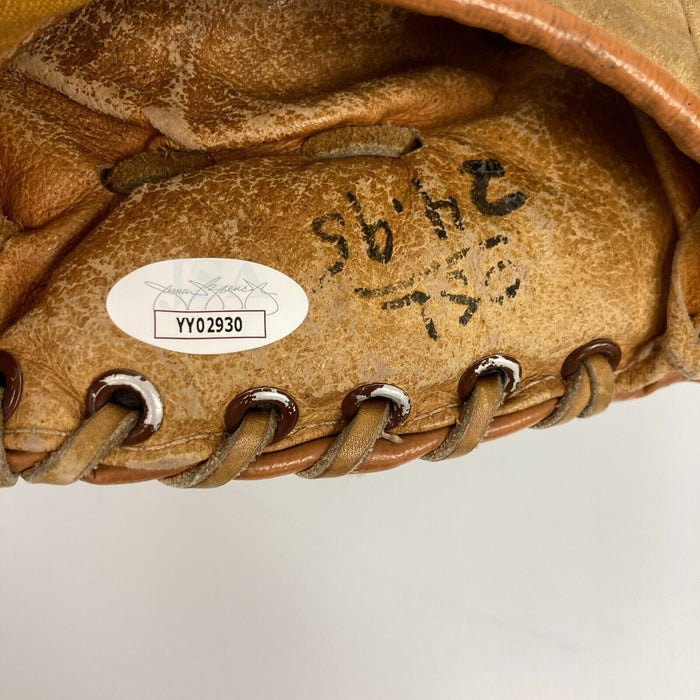 Sandy Koufax Signed 1950's Game Model Baseball Glove JSA COA