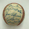 1970's Old Timers Day HOF Multi Signed Baseball Stan Musial Casey Stengel JSA