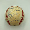 Willie Mays Hank Aaron Stan Musial 3,000 Hit Club Signed Baseball 11 Sigs BAS