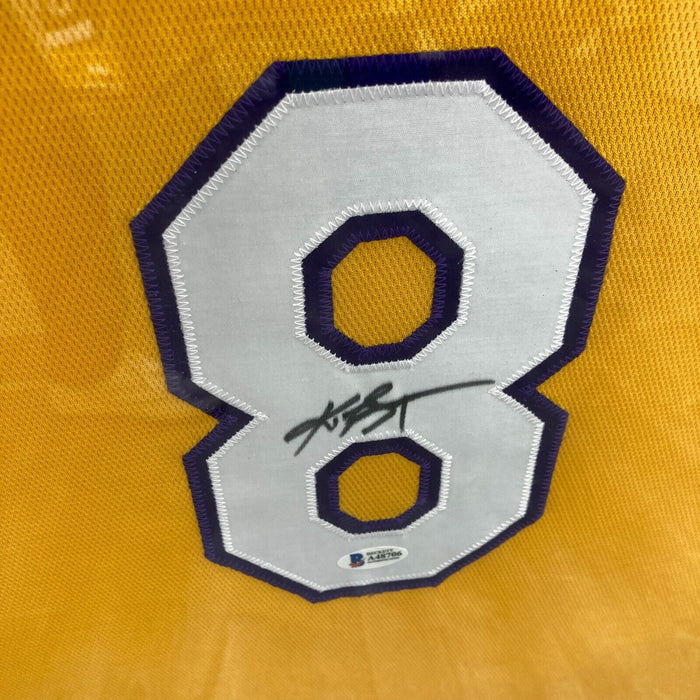 Kobe Bryant Signed 2000-01 Game Issued Los Angeles Lakers Jersey Beckett