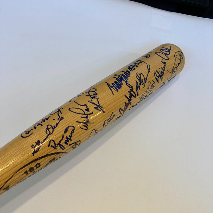 1992 Baltimore Orioles Camden Yards Inaugural Season Team Signed Bat Ripken JSA