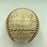 Beautiful 1941 Chicago Cubs Team Signed NL Baseball With Wimpy Quinn JSA COA