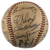 New York Yankees Giants Dodgers 1920's-1950's Legends Multi Signed Baseball JSA