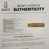 Honus Wagner Signed Louisville Slugger Honus Wagner Day Mini Baseball Bat BAS