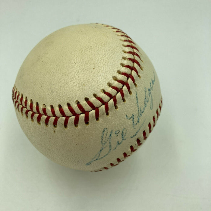 Beautiful Gil Hodges Single Signed Official National League Baseball PSA DNA COA
