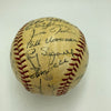 Honus Wagner Paul Waner Arky Vaughan Pie Traynor Chuck Klein Signed Baseball JSA