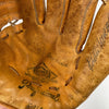 Eddie Mathews Signed 1950's Rawlings Game Model Baseball Glove JSA Sticker