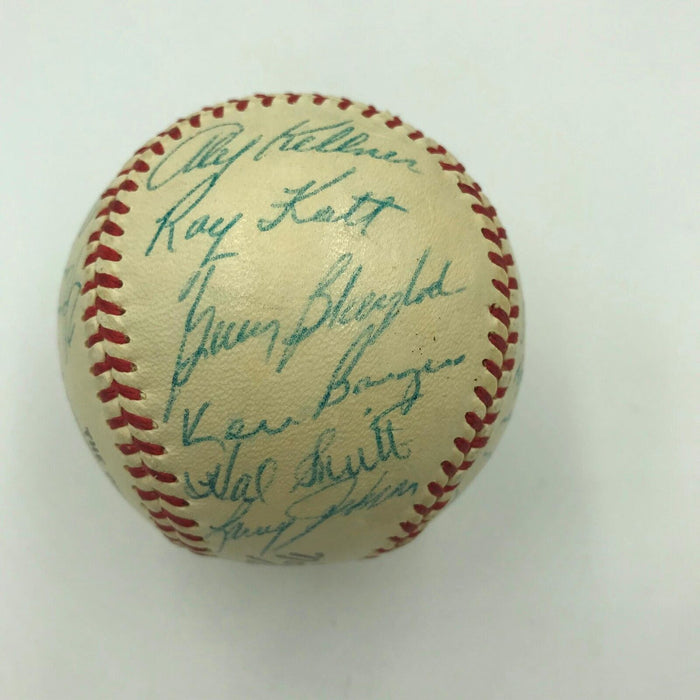 Beautiful 1959 St. Louis Cardinals Team Signed Baseball 24 Sigs Stan Musial JSA