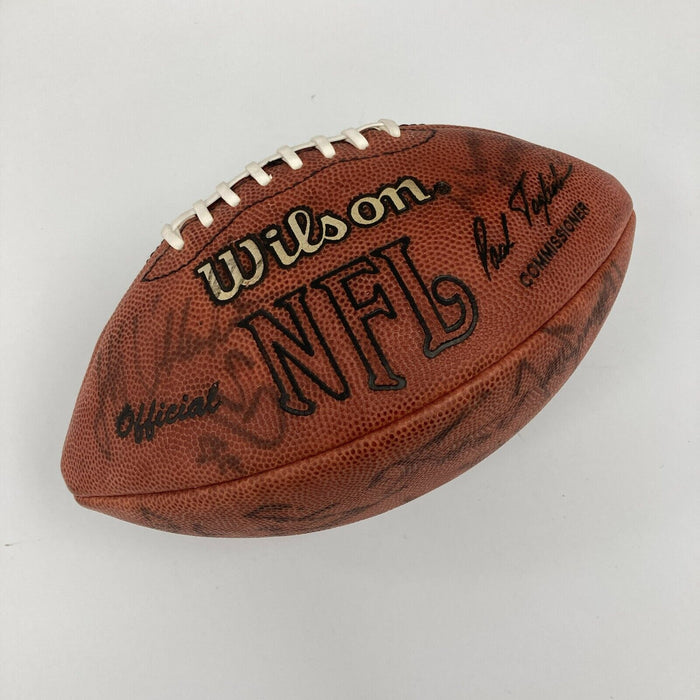 Dan Marino 1991 Miami Dolphins Team Signed Wilson NFL Game Football NFL COA