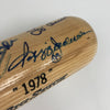 1978 New York Yankees World Series Champs Team Signed Bat JSA COA