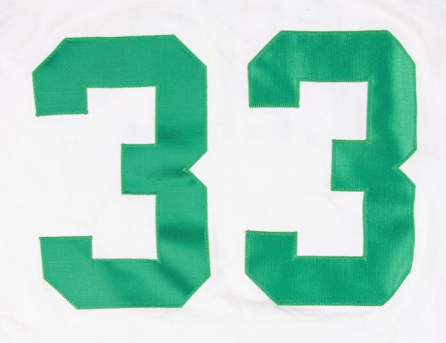 The Finest 1987-88 Larry Bird Game Used Boston Celtics Home Jersey MEARS A10