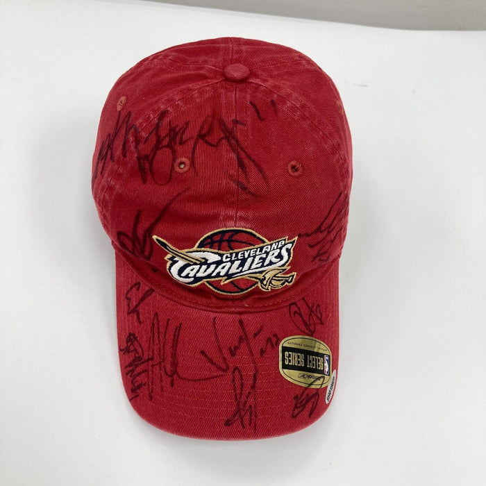Lebron James 2004-05 Cleveland Cavaliers Team-Signed Hat UDA Hologram & JSA COA