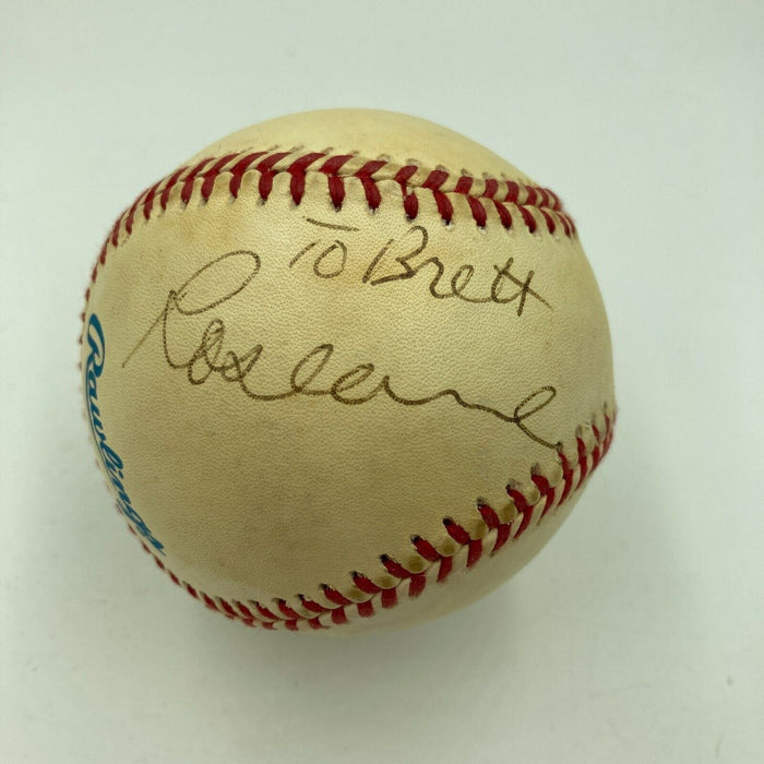 Roseanne Barr Signed Autographed Baseball JSA COA Movie Star