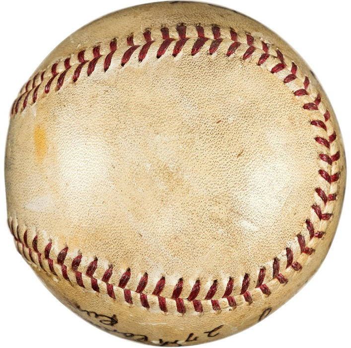 Tony Conigliaro Signed 27th Career Actual Home Run Game Used Baseball Beckett