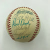 1977 Cleveland Indians Team Signed Official American League Baseball