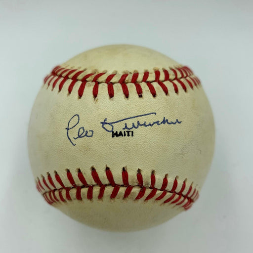 Rare Leo Durocher Signed Official 1983 All Star Game Baseball PSA DNA COA