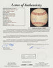 Mickey Livingston Single-Signed 1950's NL Baseball Brooklyn Dodgers JSA COA