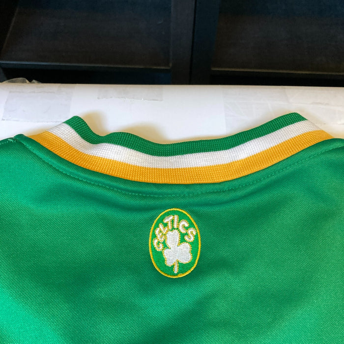 Bill Russell Signed Hardwood Classics Boston Celtics Shooting Shirt PSA DNA COA