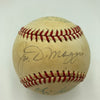 Mickey Mantle Roger Maris & Joe Dimaggio Yankees Legends Signed Baseball JSA COA