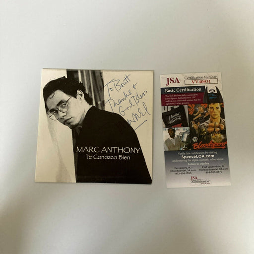 Marc Anthony Signed Autographed Photo With JSA COA