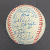 1996 Minnesota Twins Team Signed Baseball Kirby Puckett Beckett COA