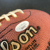 Phil Simms Signed Official NFL Wilson Game Football JSA COA