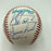Derek Jeter Mariano Rivera Pre Rookie 1995 Columbus Clippers Signed Baseball JSA