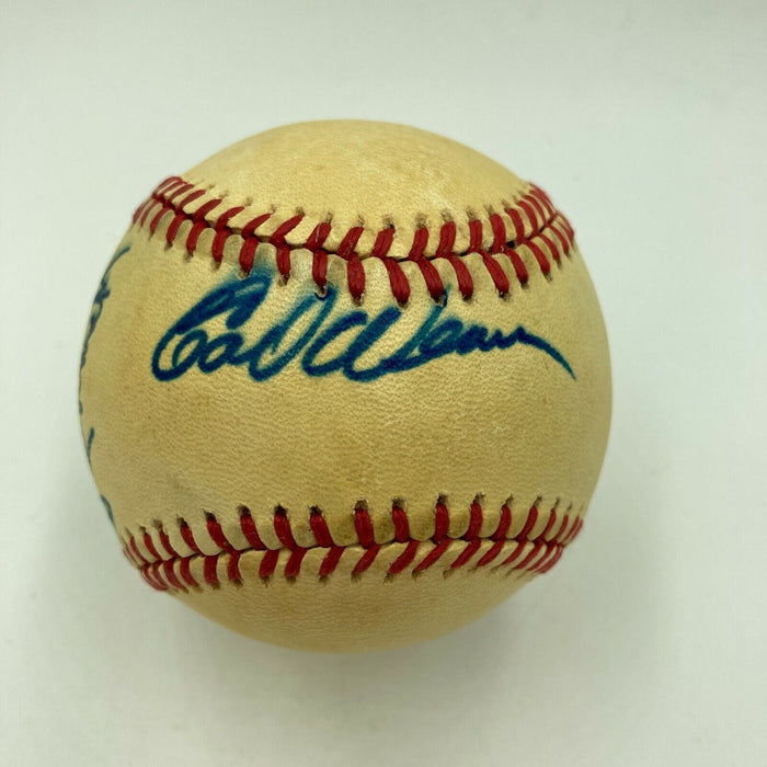Brooks Robinson & Earl Weaver Signed American League Baseball With JSA COA