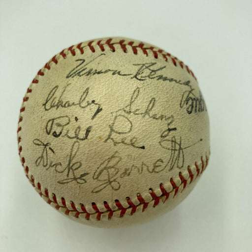 Vern Kennedy No Hitter Philadelphia Phillies Pitchers Signed Baseball JSA COA