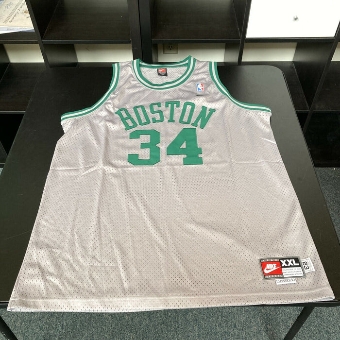 Paul Pierce Signed Authentic Nike Boston Celtics Game Model Jersey Steiner COA