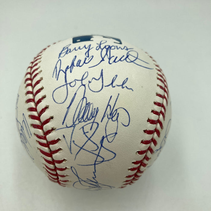 1986 New York Mets World Series Champs Team Signed MLB Baseball JSA COA