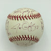 Incredible 2003 Justin Verlander Dustin Pedroia College Team Signed Baseball JSA