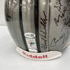 Beautiful 1972 Miami Dolphins Super Bowl Champs Team Signed Pewter Helmet JSA