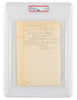 Beautiful Jimi Hendrix Signed Autograph With His Address PSA DNA MINT 9