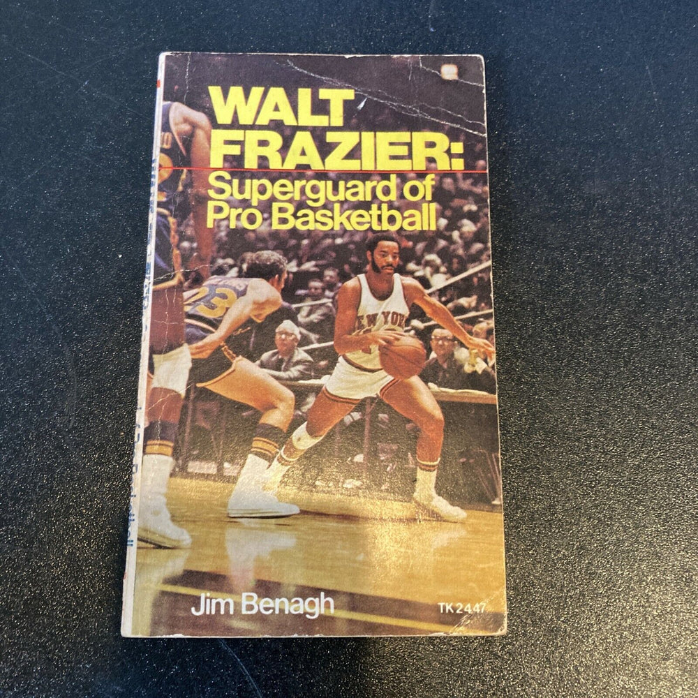 Walt Frazier Signed Autographed Basketball Book