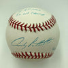 Andy Pettitte Signed Heavily Inscribed STAT MLB Baseball 11/24 JSA COA